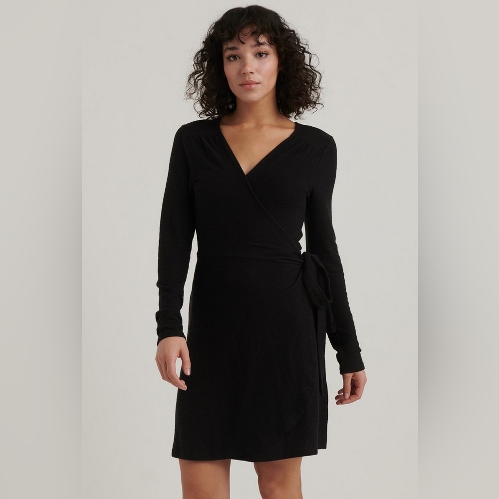 Lucky Brand Cloud Jersey Wrap Dress